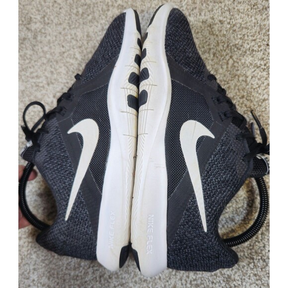 Nike Flex TR 9 Training Shoes Women Size 9 Black Anthricite Lace Up 924339-001 - Picture 8 of 14